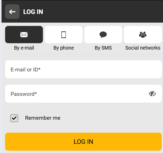 How to log in to Melbet Uganda